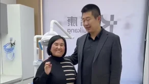 Благодарность пациента за новую улыбку